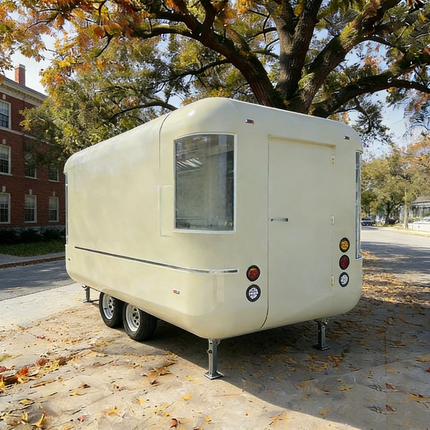 Commercial Food Truck Trailer - Full Kitchen Mobile Bar