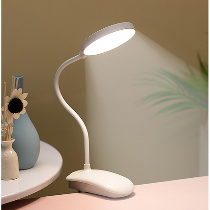 Bright LED Table Lamp Study Desk Reading Book Lamp Eye-care Bedside Bedroom Battery Desk Light For Student Office LED Stand Decorative Table Lamp Cute Study Lamps for Bedroom Décor
