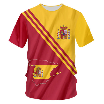Digital Printing Couple Sports T-shirt American Football Short Sleeve