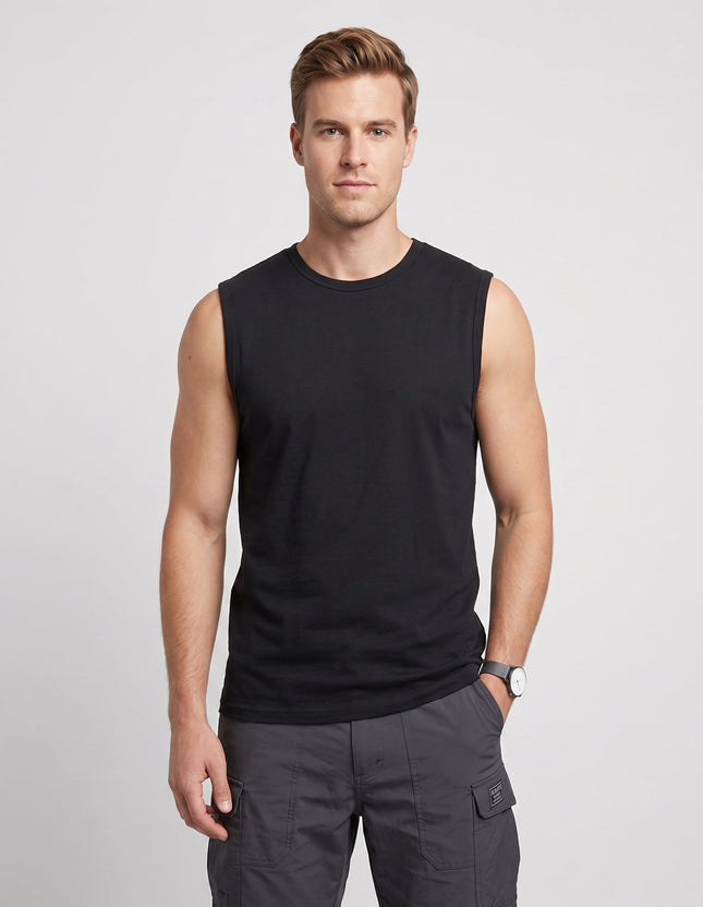Camiseta sin mangas de canalé 2016