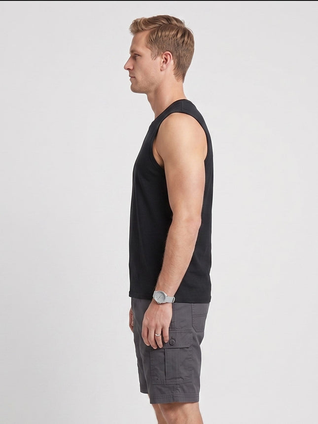 Camiseta sin mangas de canalé 2016