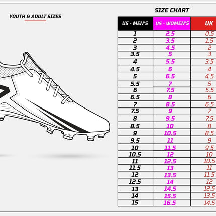 The Flintstones "Bedrock Blitz" Cleats — Quantum Speed by Phenom Elite