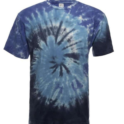 Midnight Ocean Spiral Tie ﻿Dye