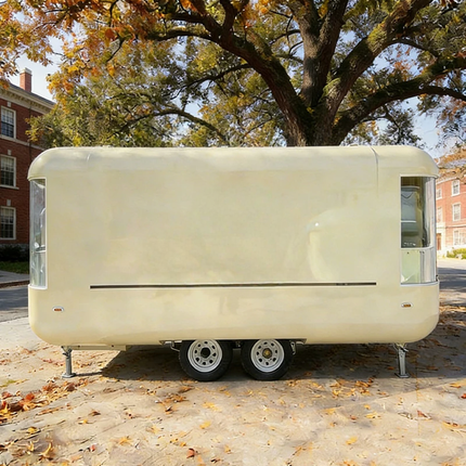 Commercial Food Truck Trailer - Full Kitchen Mobile Bar