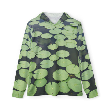 Lily Pads — Unisex Fishing Pullover Hoodie (SPF 50+)