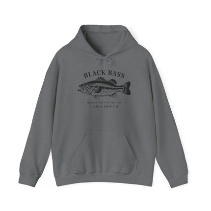 Black Bass — Unisex Hooded Sweatshirt