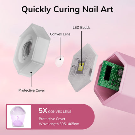 Handheld Mini Nail Light