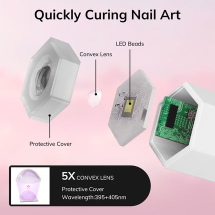 Handheld Mini Nail Light