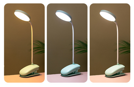 Bright LED Table Lamp Study Desk Reading Book Lamp Eye-care Bedside Bedroom Battery Desk Light For Student Office LED Stand Decorative Table Lamp Cute Study Lamps for Bedroom Décor