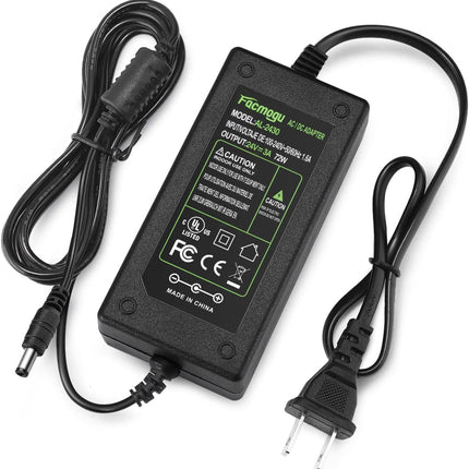 Power Supply Cord for Shemax Nail Dust Collectors