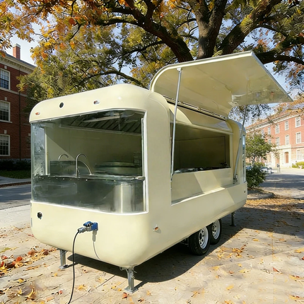 Commercial Food Truck Trailer - Full Kitchen Mobile Bar