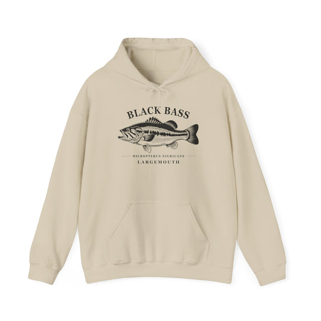 Schwarzbarsch — Unisex Kapuzenpullover