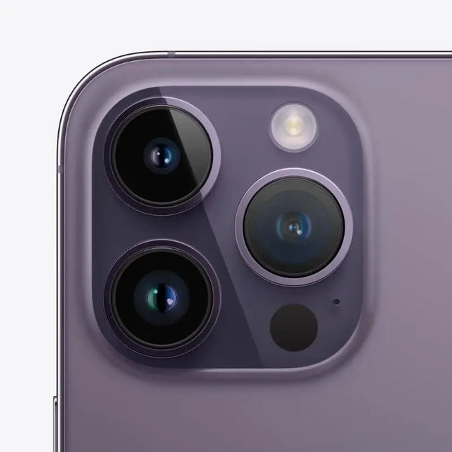 Apple iPhone 14 Pro A2650 (Fully Unlocked) 256GB Deep Purple - Refurbished Acceptable Condition