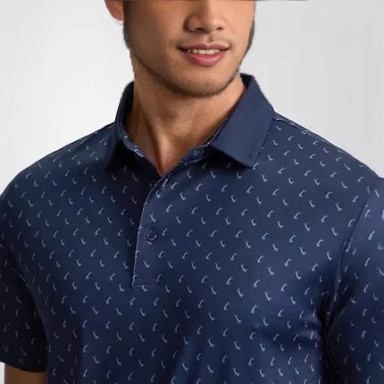 Men's golf shirts - quick-drying sports Polo shirts with short sleeves
