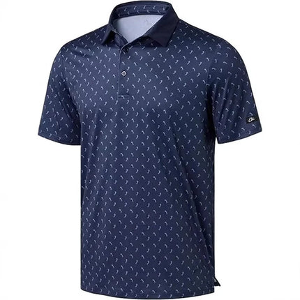 Men's golf shirts - quick-drying sports Polo shirts with short sleeves