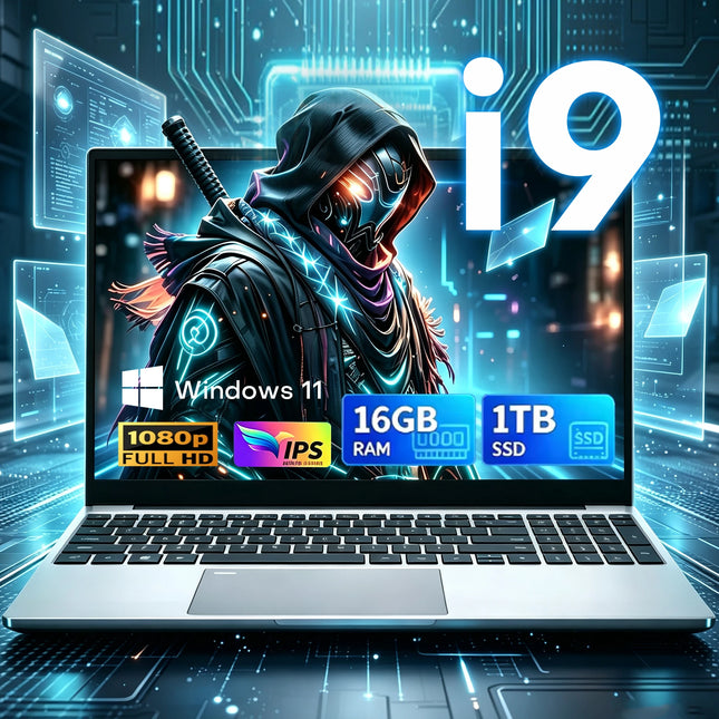 Windows 11 Gaming Computer Intel Core I9-10980HK Office Study Laptop 15.6 Inch 16GB RAM 1TB SSD