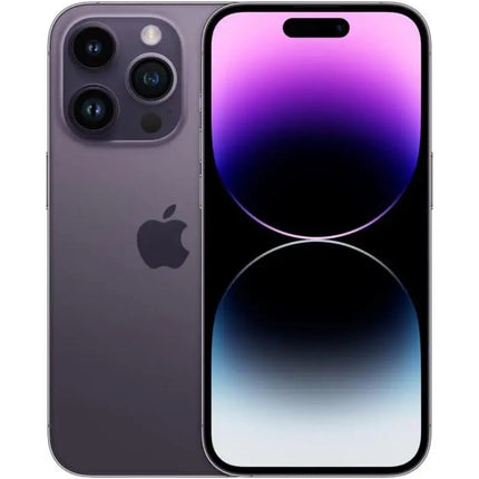 Apple iPhone 14 Pro A2650 (Fully Unlocked) 256GB Deep Purple - Refurbished Acceptable Condition
