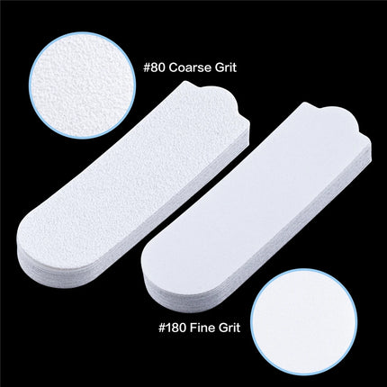 20PCS #80 180 Foot Rasp Profession Feet Care Hard Dead Skin Callus Remover Pedicure File Replacement For Stainless Steel Handle