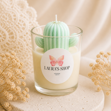Cactus del Bosque Candle