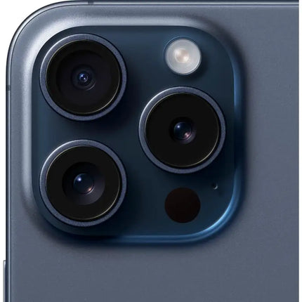Apple iPhone 15 Pro A2848 (Fully Unlocked) 128GB Blue Titanium - Refurbished Excellent Condition