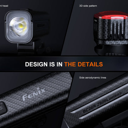 Fenix BC28R Smart Head & Tail Bike Light Combo