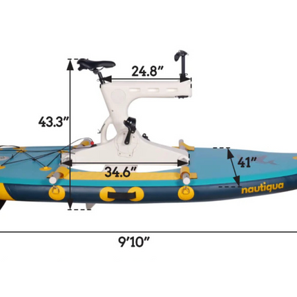 Nautiqua | BELIZE | Premium Paddleboard Water Bike