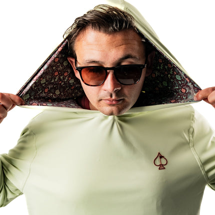 Performance Golf Hoodie - Desert Sage