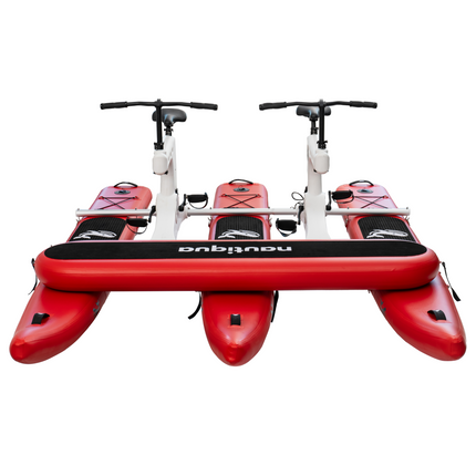 Nautiqua | BORACAY | Premium Catamaran Style Water Bike with Front Pad | 2 Person