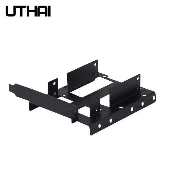 UTHAI G24 PCIe / PCI Steckplatz 2,5" 3,5 Zoll HDD/SSD Montagehalterung - 2,5" HDD auf PCI Steckplatz Rückwand Festplatten-SSD-Adapter