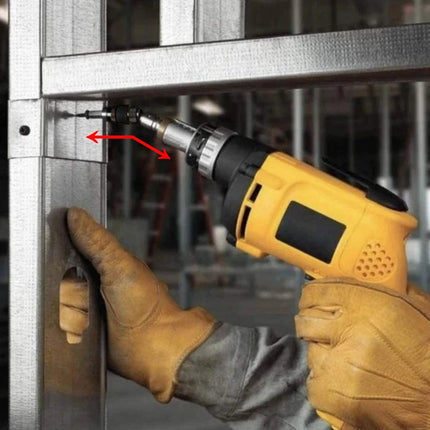 1/4 "Hex Magnetic Ring Screwdriver Bits Drill Hand Tools Drill Bit Extension Rod Quick Change Holder Drive Guide - product im