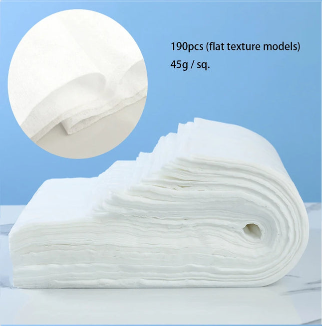Toalla no tejida de 190 piezas para viajes al aire libre 28 x 58 cm, toalla de viaje no tejida para SPA y salón, toalla desechable para pedicura de belleza