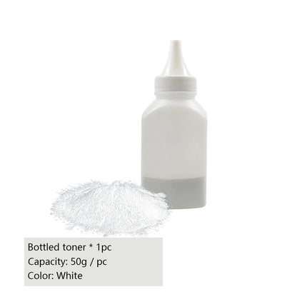 DMYON Compatible for HP Universal White Refilll Toner Powder All-in-one Laser Printer