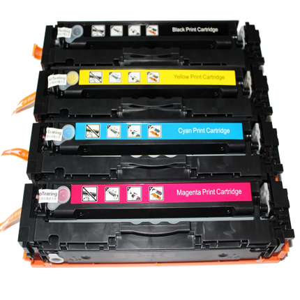 Compatible 4 Color HP 207a 206a 206x Toner Cartridge For M283fdw/183fw/M255dw/282nw/M155/M182nw/w2110a/w2310A Printer, NOT CHIP