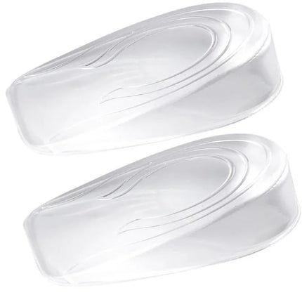 Silicone Gel Height Increase Insole Heel Lifting Inserts Shoe Foot Care Protector Elastic Cushion Arch Support Insert for Unisex