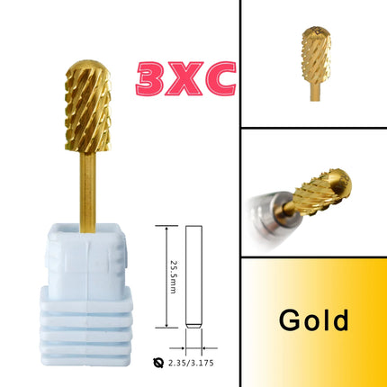 6.6 Original Large Barrel Round Smooth top  steel Carbide nail drill bits Efrat Urieli linux OEM Customized packaging