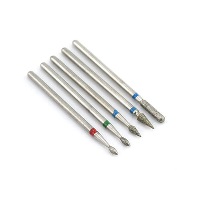 18 Types Nail Rotary Drill Bits Diamond Milling Cutters for Manicure Nail Art Set Silicon Cutters Pedicure Machine Accessories