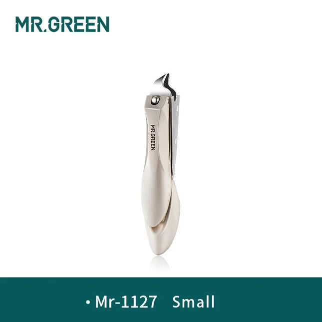 MR.GREEN Nagelknipser mit schräger Kante Nagelhautzange Werkzeug Edelstahl abgestorbene Haut schräge Spitze Trimmer Maniküreschere