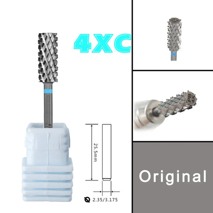 RolinStar 5.35 Small barrel Silver  steel Carbide nail drill bits milling cutter german accessories
