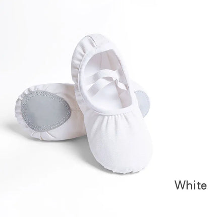 Girls Ballet Shoes for Woman Ballerina Shoes Ballet Flats Women Canvas Soft Sole Dance Slippers Children Practise Dance Shoes