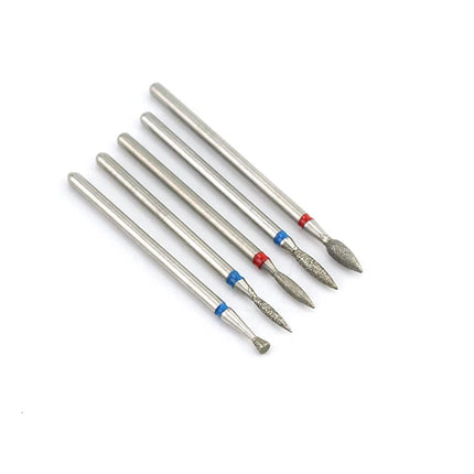 18 Types Nail Rotary Drill Bits Diamond Milling Cutters for Manicure Nail Art Set Silicon Cutters Pedicure Machine Accessories