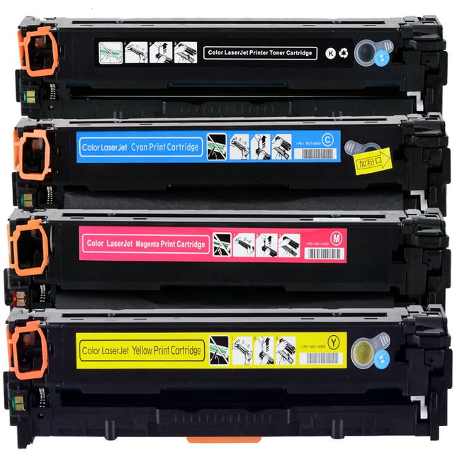 Neue kompatible HP 201A 201X CF400A CF401A CF402A CF403A Tonerkartusche für HP Color LaserJet Pro M252dw M252dn M252n MFP M277n