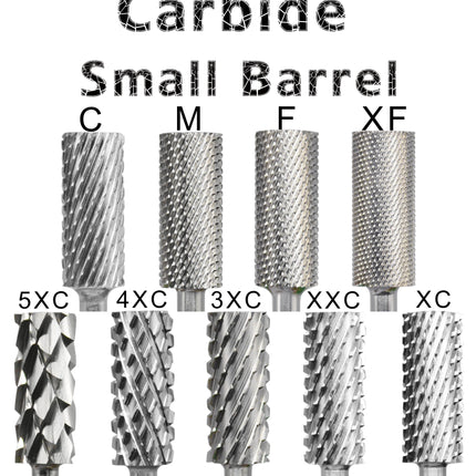 RolinStar 5.35 Small barrel Silver  steel Carbide nail drill bits milling cutter german accessories