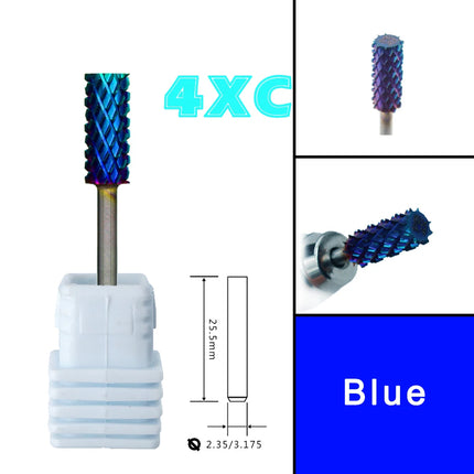 RolinStar 5.35 Small barrel Silver  steel Carbide nail drill bits milling cutter german accessories