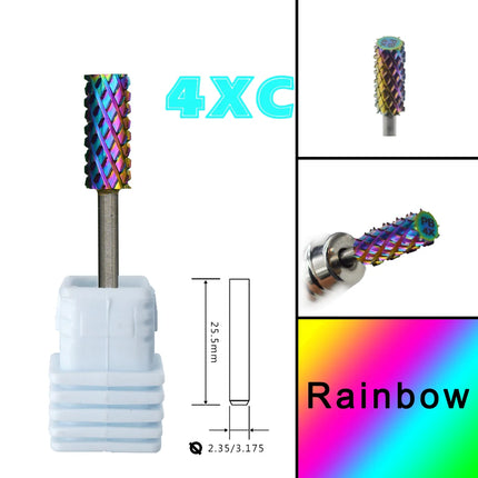 RolinStar 5.35 Small barrel Silver  steel Carbide nail drill bits milling cutter german accessories