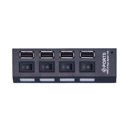 USB 2.0 Hub USB Hub 2.0 Multi USB Splitter Hub Use Power Adapter 4/7 Port Multiple Expander 2.0 USB Hub with - product image