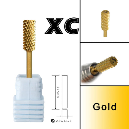 RolinStar 5.35 Small barrel Silver  steel Carbide nail drill bits milling cutter german accessories