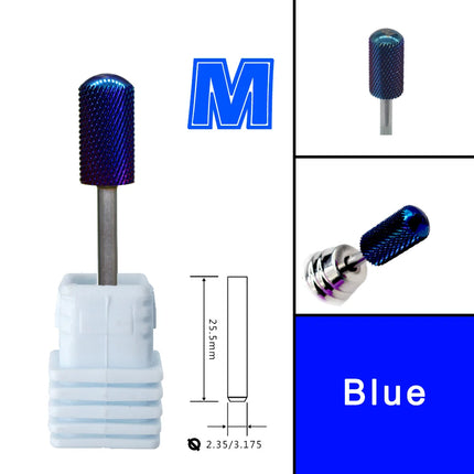 6.6 Original Large Barrel Round Smooth top  steel Carbide nail drill bits Efrat Urieli linux OEM Customized packaging