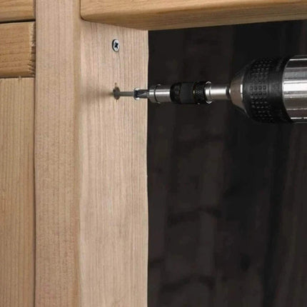 1/4 "Hex Magnetic Ring Screwdriver Bits Drill Hand Tools Drill Bit Extension Rod Quick Change Holder Drive Guide - product im