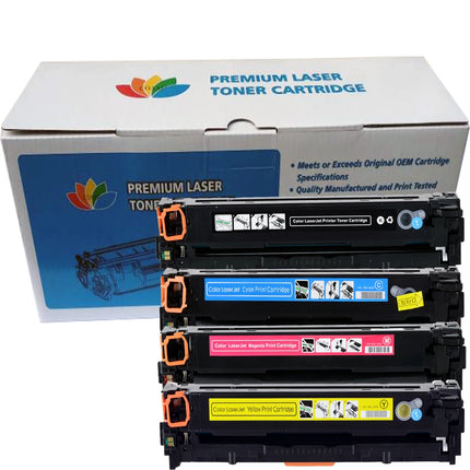 4 Pack Compatible Toner for hp 205a CF530A CF531A CF532A CF533A for HP LaserJet M154 M180 M181 Printer