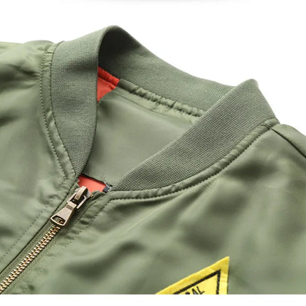 DIMUSI Bomber Jacket Mens Ma-1 Flight Jacket Pilot Air Force Male Ma1 Army Green Military motorcycle Jacket and Coats 6XL,TA039